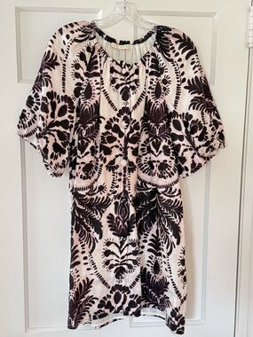 Marie Oliver Pink and Black Mini Dress